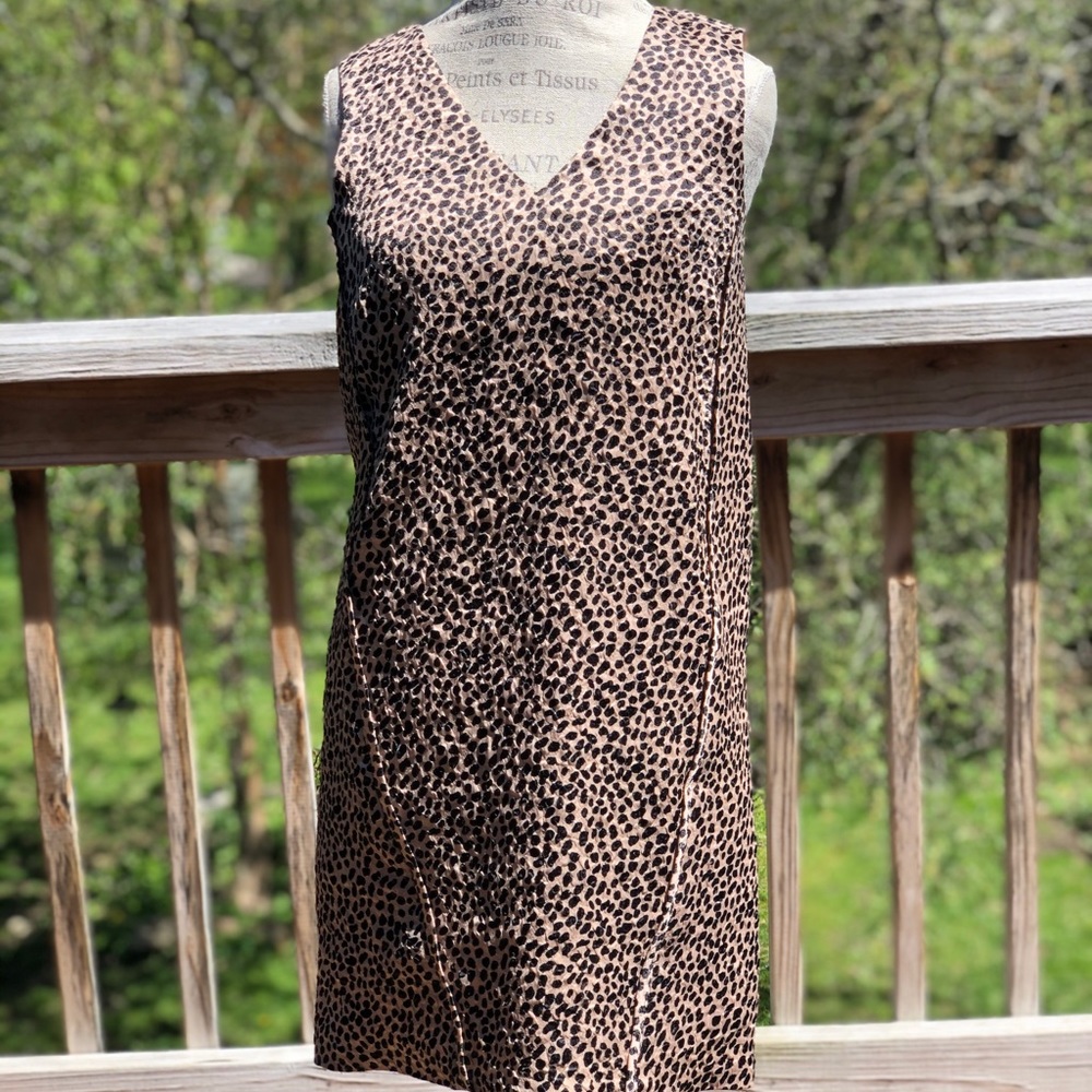 Ann Taylor Cheetah Dress